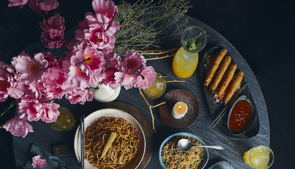 Restaurant’s culinary portfolio showcasing gourmet creations